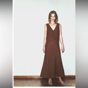 Deiji Studios the Light Dress in Brick